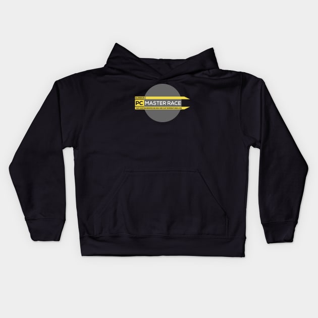 Glorious PC Master Race! Kids Hoodie by ericb